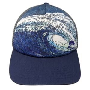 Sunday Afternoons Snapback Mesh Back Trucker Hat Multi One Size Waves